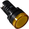 Lot of 8 NEW Kacon KPL-Y Yellow LED Pilot Lights 24V AC/DC 22mm
