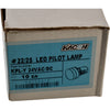 Lot of 8 NEW Kacon KPL-Y Yellow LED Pilot Lights 24V AC/DC 22mm
