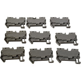 Lot of 9 Used Phoenix Contact ST 4 Terminal Blocks Gray