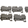 Lot of 9 Used Phoenix Contact ST 4 Terminal Blocks Gray