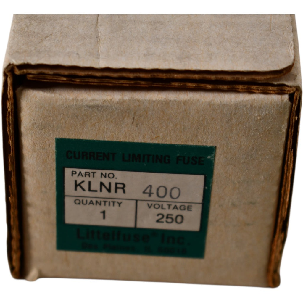 NEW Littelfuse KLNR 400 400A 250V Class RK1 Fast-Acting Current Limiti ...