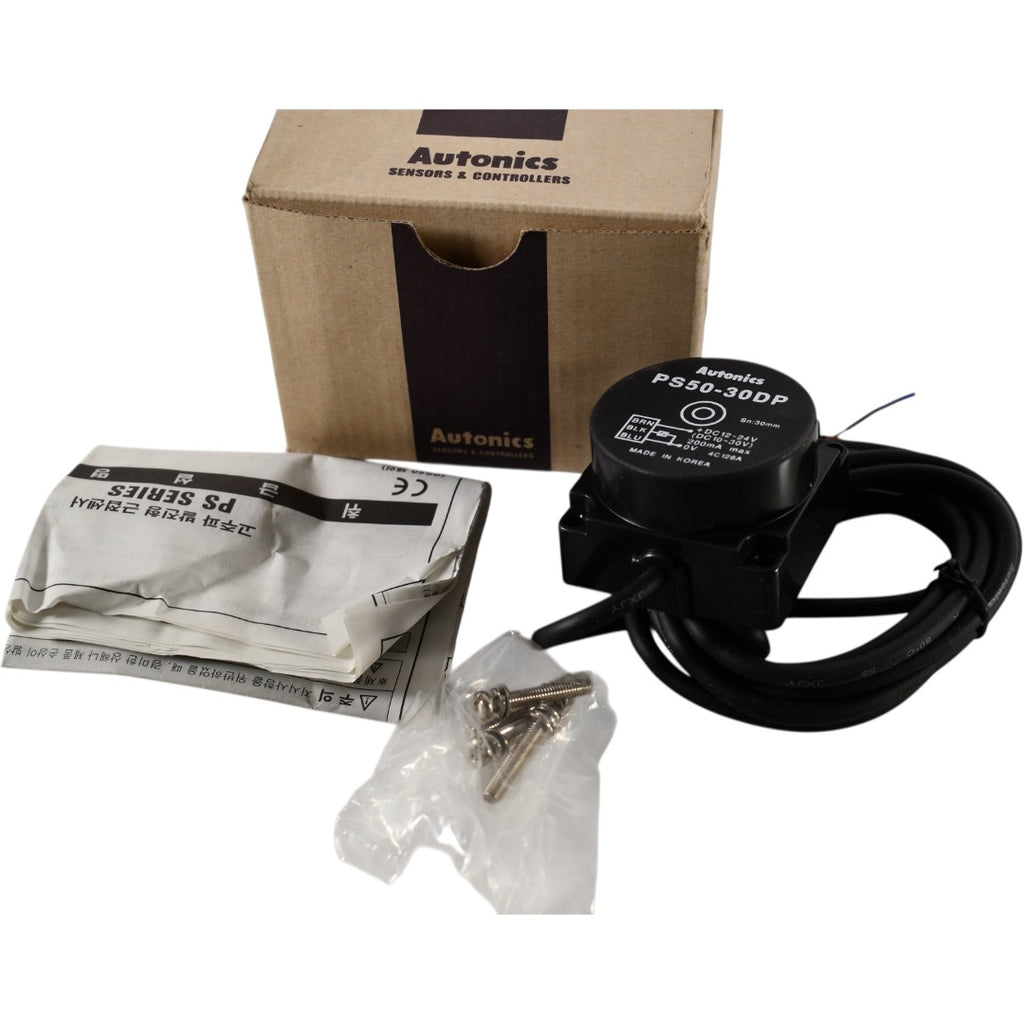 Autonics Sensor Ps50 NEW Autonics PS50-30DP 50mm Inductive Proximity Sensor 30mm Sensing PN ...