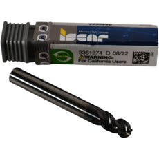 NEW Iscar EBAI-B3.25-.375C-2EC Carbide End Mill DLC 1/4'' Ball