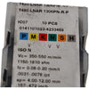 Pack of 5 NEW Iscar T490 LNAR 1306PN-R-P IC07 Carbide Milling Inserts