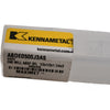 NEW Kennametal ABDE0500J3AS K600 1/2'' 3F Carbide End Mill Uncoated