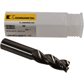 NEW Kennametal ABDE0500J3AS K600 1/2'' 3F Carbide End Mill Uncoated