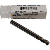 NEW M.A. Ford 11296 TuffCut SS 3/16'' 3 Flute Solid Carbide End Mill