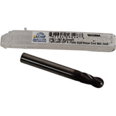 NEW M.A. Ford 16525000A 1/4'' Ball End Mill Carbide 4 Flute AlTiN