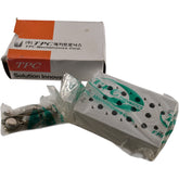 NEW TPC Mechanics DVM3-20-04 Pneumatic Manifold 4-Station DV3020 Series