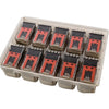 Pack of 10 NEW Omron MY4N 110/120VAC 14-Pin Power Relays 4PDT LED