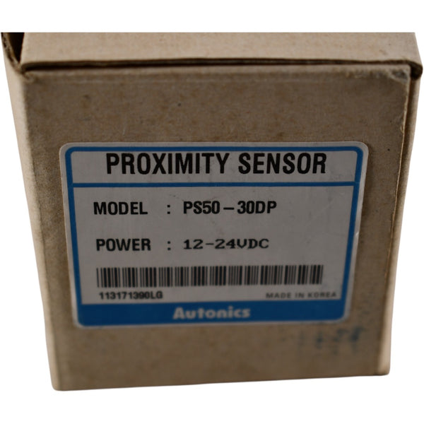 Autonics Sensor Ps50 NEW Autonics PS50-30DP 50mm Proximity Sensor 30mm Sensing PNP