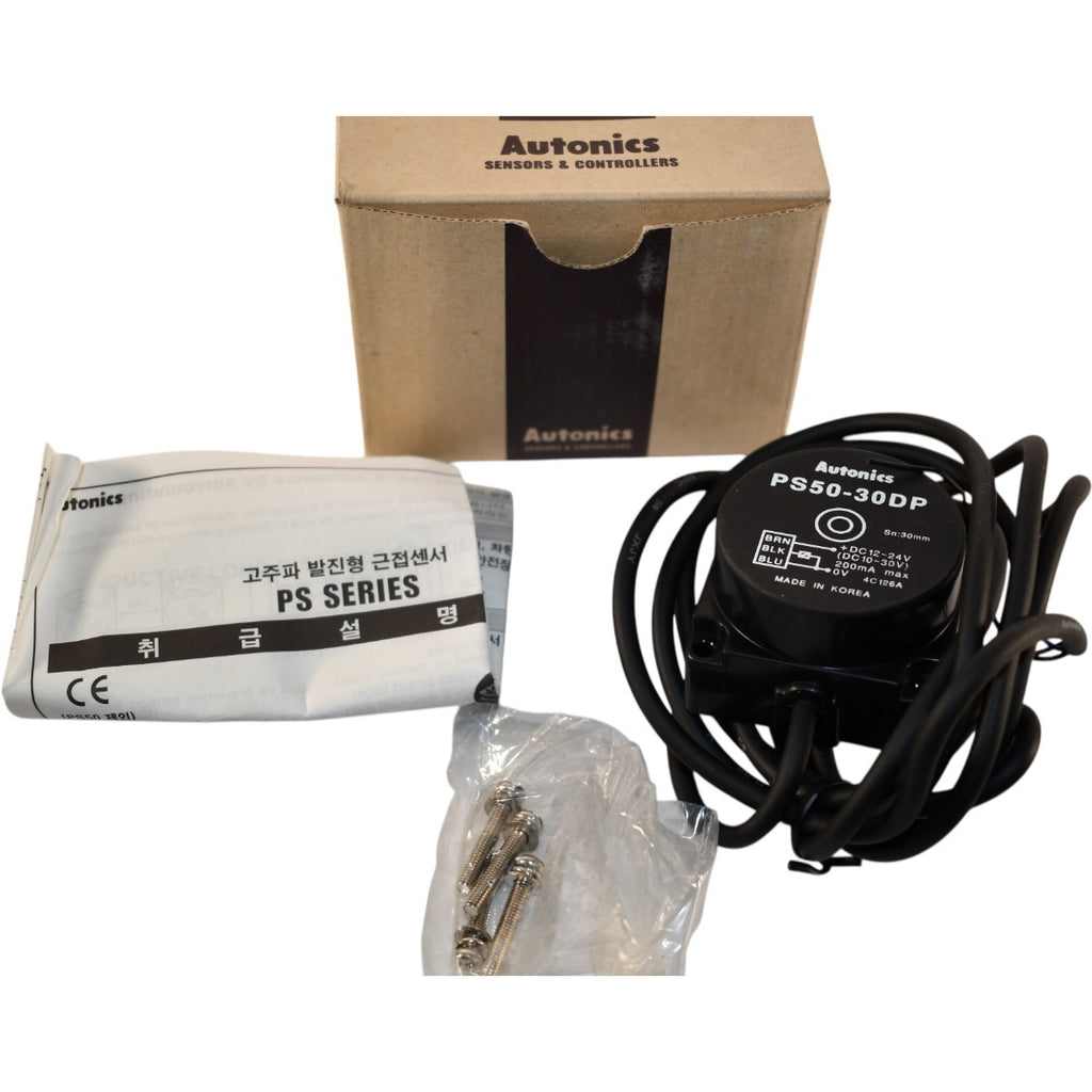 Autonics Sensor Ps50 NEW Autonics PS50-30DP 50mm Proximity Sensor 30mm Sensing PNP