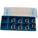 Pack of 8 NEW Ingersoll CNGG090404ML K10 Carbide inserts