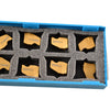 Pack of 10 NEW Ingersoll SFJ3 TT9080 Carbide Cutoff Inserts