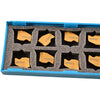 Pack of 10 NEW Ingersoll SFJ3 TT9080 Carbide Cutoff Inserts