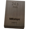 Mitutoyo 210717 24.5mm Rectangular Steel Gage Block Inspection
