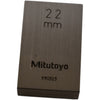 Mitutoyo 990323 22mm Rectangular Steel Gage Block Inspection