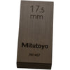 Mitutoyo 981407 17.5mm Rectangular Steel Gage Block Inspection