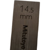 Mitutoyo 990178 14.5mm Rectangular Steel Gage Block Inspection