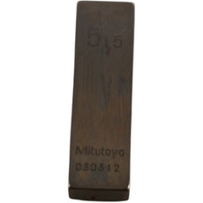 Mitutoyo 030312 5.5mm Rectangular Steel Gage Block Inspection