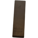 Mitutoyo 830085 4mm Rectangular Steel Gage Block Inspection