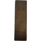 Mitutoyo 980108 3.5mm Rectangular Steel Gage Block Inspection