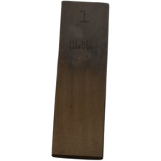 Weber 1mm Rectangular Steel Gage Block Inspection