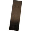 Mitutoyo 030109 0.5mm Rectangular Steel Gage Block Inspection
