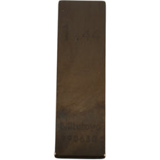 Mitutoyo 990630 1.44mm Rectangular Steel Gage Block Inspection