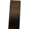 Mitutoyo 990581 1.38mm Rectangular Steel Gage Block Inspection