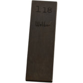 Weber 1.18mm Rectangular Steel Gage Block Inspection