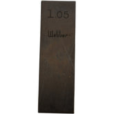 Weber 1.05mm Rectangular Steel Gage Block Inspection