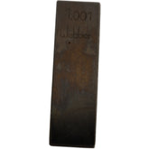 Weber 1.001mm Rectangular Steel Gage Block Inspection