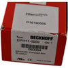 NEW Beckhoff EP1111-0000 EtherCAT Box ID Switch M8 IP67