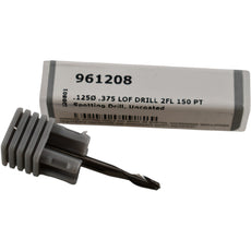 NEW Harvey Tool 961208 Carbide Spotting Drill 1/8'' 2FL Uncoated 150 Degree