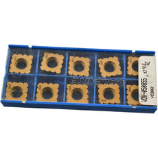Pack of 10 NEW Valenite VOV-050855 VC902 Carbide Inserts