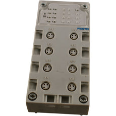 NEW Festo CPX-AB-8-M8-3POL Manifold Block 8x 3-Pin M8 195706