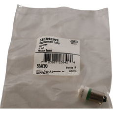 NEW Siemens 52AED3 LED Replacement Lamp 24V Green Class 52