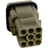 NEW Harting 09210073031 Han 7D Male 7-Pos Crimp Plug Insert 10A 250V