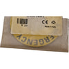 NEW Automation Direct ECX1651 Oversized E-STOP Legend Plate Yellow 22mm Round