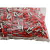 NEW Pack 500 Panduit FSD77-8-D 18AWG Ferrule Insulated Red 8mm Pin