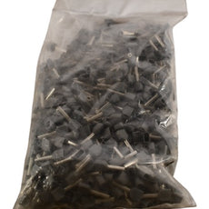 NEW Pack 500 Panduit FTD76-10-D Twin Wire Ferrule 18AWG Gray 10mm Pin