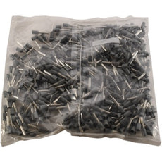 NEW Pack 500 Panduit FSD76-8-D 18AWG Single Ferrule Gray 8mm Pin