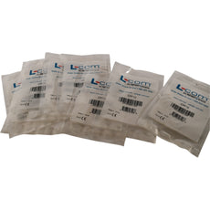 NEW Lot 8 L-com CPF10 Crimp Female D-Sub Socket Contact 24-28AWG Gold Flash