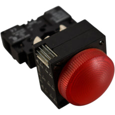 NEW Siemens 3SB3400-1A Lamp Holder With Red Indicator Light