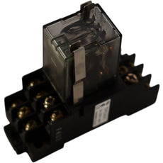 Fuji Electric TP514X1 14-Pin Relay Socket DIN Rail Mount Screw Terminal w/Relay