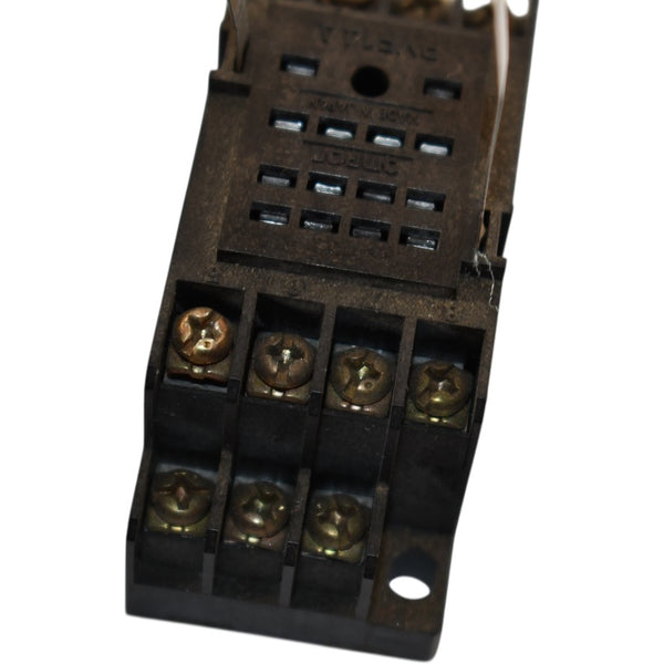 Omron PYF14A 14-Pin Relay Socket Base for MY4 Relays DIN Rail – VB ...