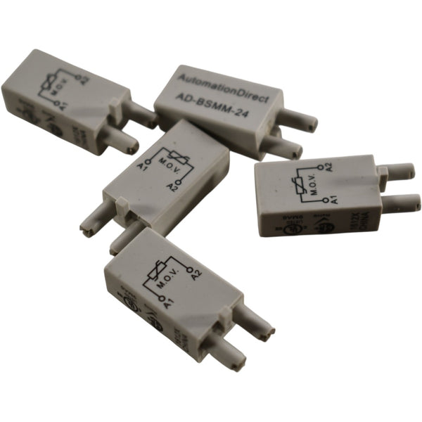 Mov Module NEW Pack of 5 Automation Direct AD-BSMM-24 MOV Module 24VAC for 782 Re ...