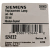 NEW Siemens 52AEE2 LED Lamp 120V AC/DC Red BA9s Base for 30mm Pilot Devices