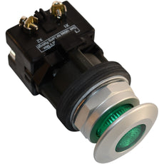NEW Eaton HT8 40mm Green Flush Pushbutton Operator Momentary Switch
